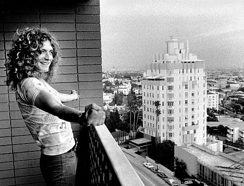 robert plant overlooking hollywood
