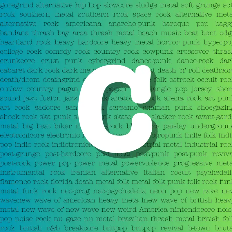 Rock Genres Beginning with C