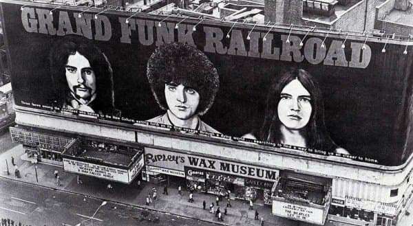 Grand Funk Railroad billboard