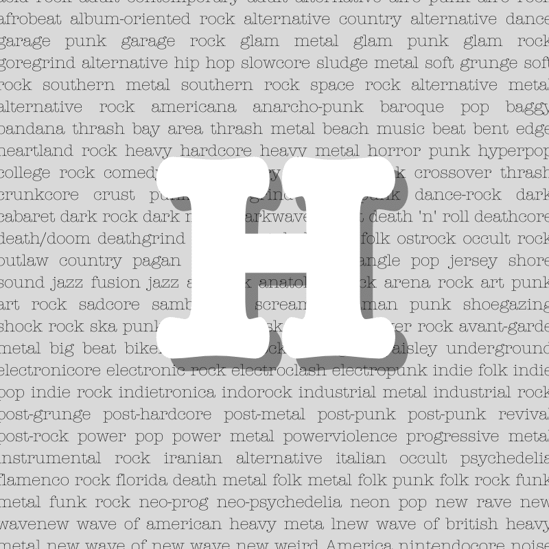 the letter H